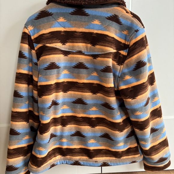 Outback Trading Co Women's Size MD Dawn Sherpa Lined Fleece Jacket - Picture 2 of 10